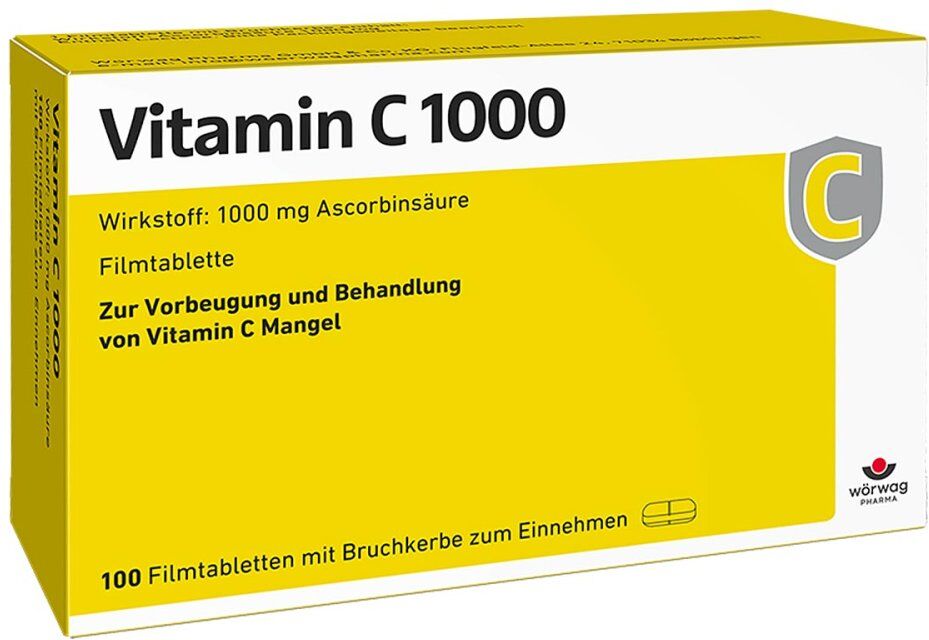 Wörwag Vitamin C 1000 Filmtabletten