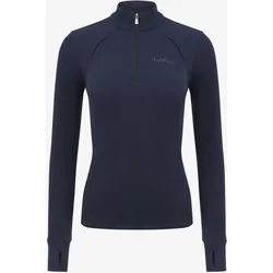 Pullover LM Frances 262 Quarter Zip Fleece Damen navy 42