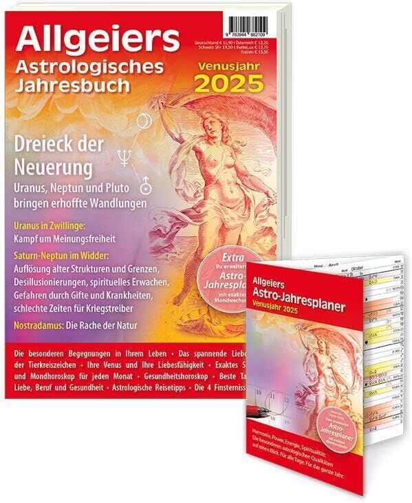 Michael Allgeier - Allgeiers Astrologisches Jahresbuch 2025: Mit herausnehmbarem ASTRO-JAHRESPLANER - Preis vom 04.10.2026 03:51:26 h
