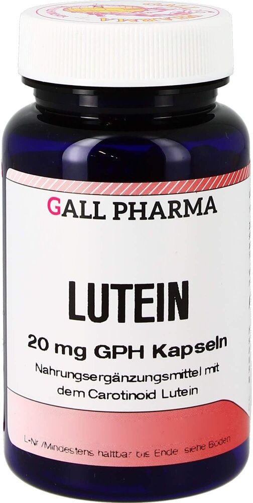Lutein 20 mg Kapseln