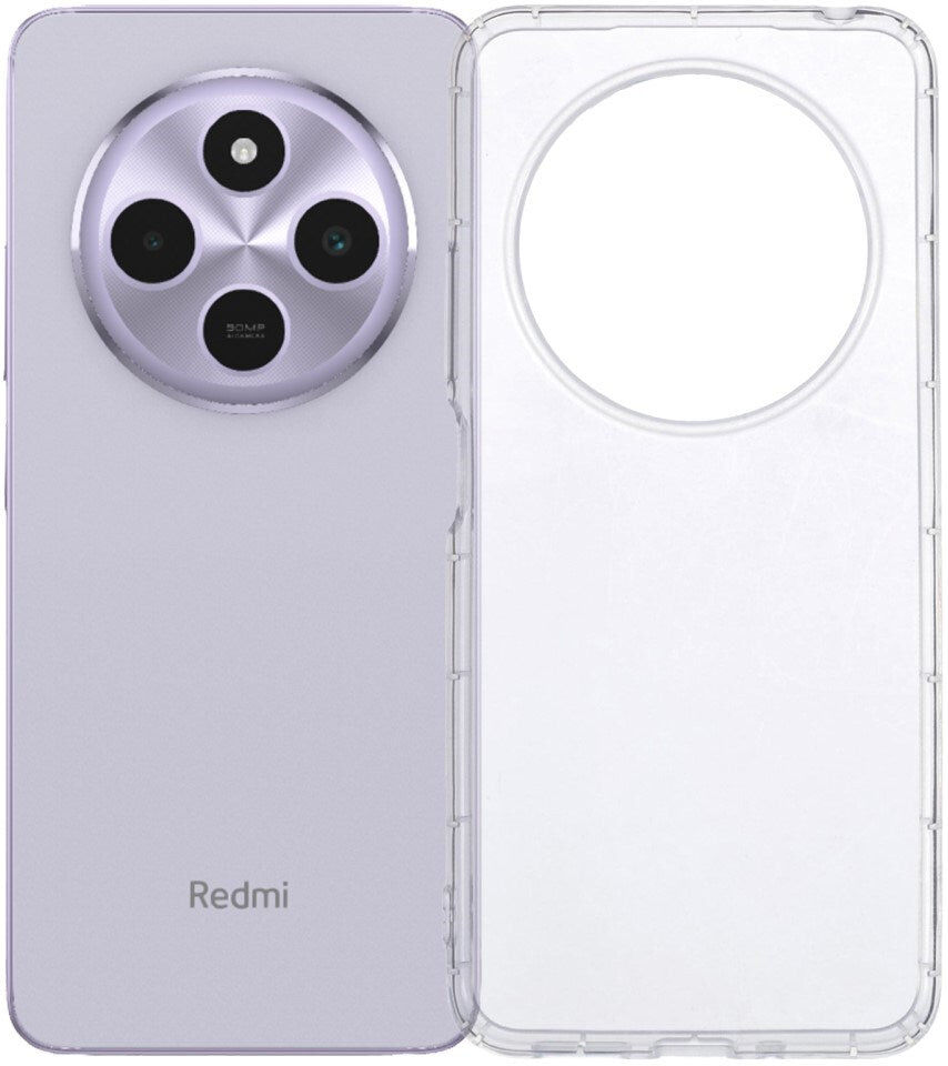 EIDERWOOD Xiaomi Redmi 14C Plastik Bagside Cover - Gennemsigtig