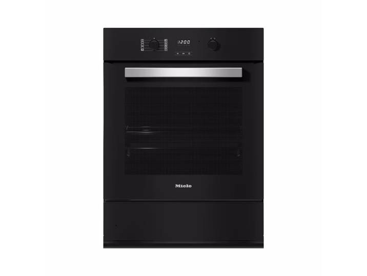 Miele Backofen H 2456-55 B SW Einbau Backofen 55cm – Einbau Backofen 55 cm – obsidianschwarz