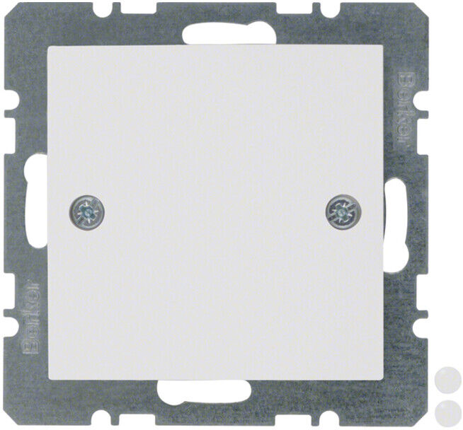 Berker Cache-obturateur pws avec pièce centrale 10091919 (10091919)