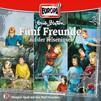 3er-Box: Fünf Freunde auf der Felseninsel - Heikedine Körting, Audio, 4064066666255