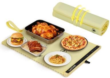 Garvee Electric Food Warming Mat for Countertop, 24x15 in