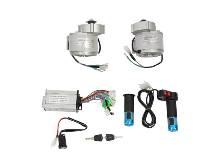 Elektromotor-Bausatz 350W Bürstenlos mit Controller und Drossel für Multispannungs-Controller – Überstrom- und Überlastschutz