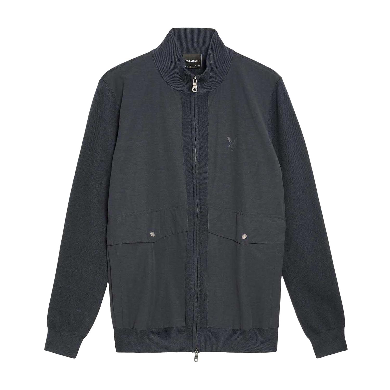 Lyle & Scott - "Milano" Jacke für Herren, Hybrid, Jerseyware (Blau)