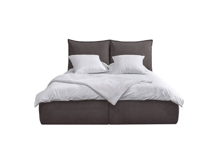 Kastenbett BOBOCHIC GARANCE 180x200cm mdf dunkelgrau