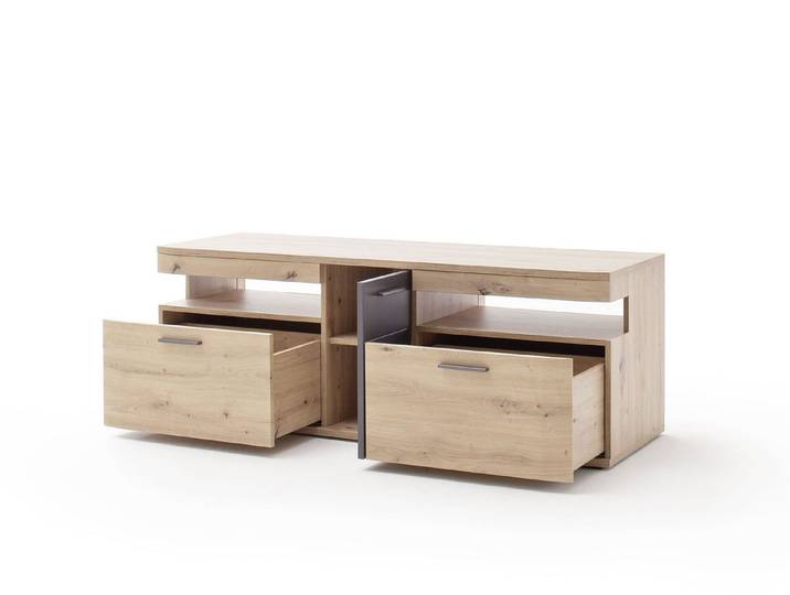 HARPER Lowboard Lowboard HARPER MADANG BHT 150x55x50 cm braun TV-Lowboard