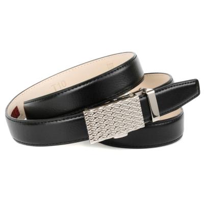 Ledergürtel ANTHONI CROWN, Damen, Gr. 80, schwarz, Leder, unifarben, festlich, Gürtel Ledergürtel, Stilvoller Gürtel in schwarz, elegante Schließe