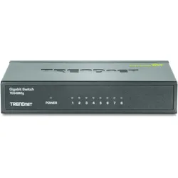 Trendnet GREENnet Unmanaged Gigabit Ethernet (10/100/1000) Schwarz