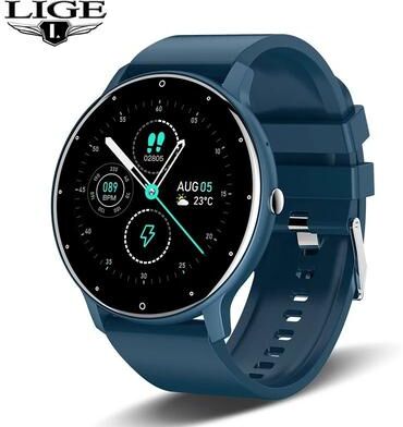 Uplift Essentials Fashion Full Touch Smartwatch blue
