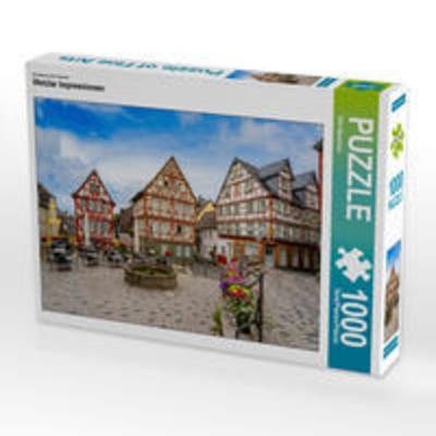 CALVENDO Puzzle Wetzlar Impressionen 1000 Teile Lege-Größe 64 x 48 cm Foto-Puzzle Bild von Dirk Meutzner
