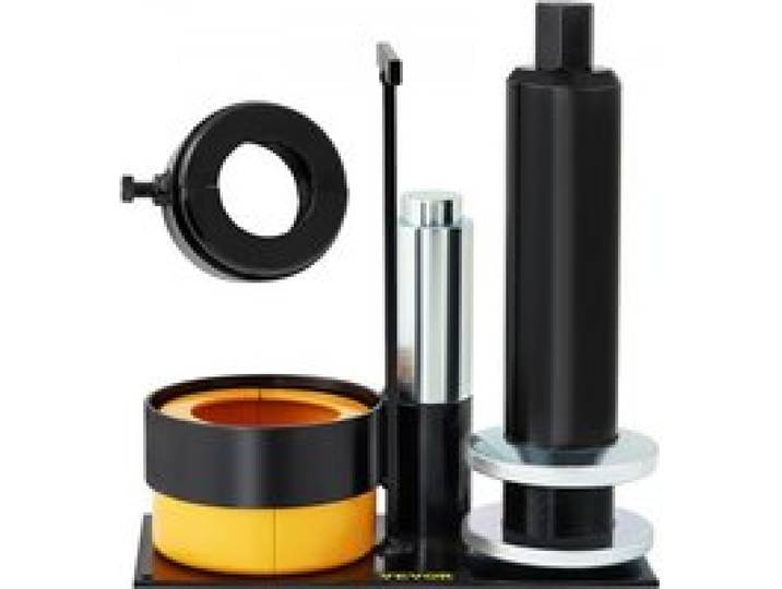 VEVOR Extracteur de Pignons en Acier, compatible avec les roulements Dana 30, 40, 60, 70, Ford 23 cm, Extracteur de Roulements à 3 Coquilles, Arrache Pignon, Démontage pour Réparation Atelier Voiture