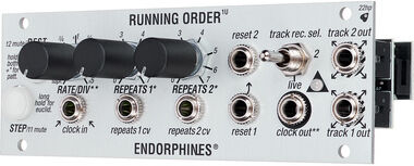 Endorphin.es Running Order 1U Silver