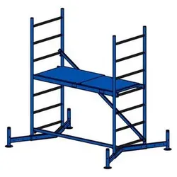 Arbeitsgerüst aus Aluminium, Grundgerüst
