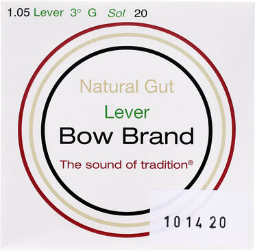 Bow Brand NG 3rd G Gut Harp String No.20