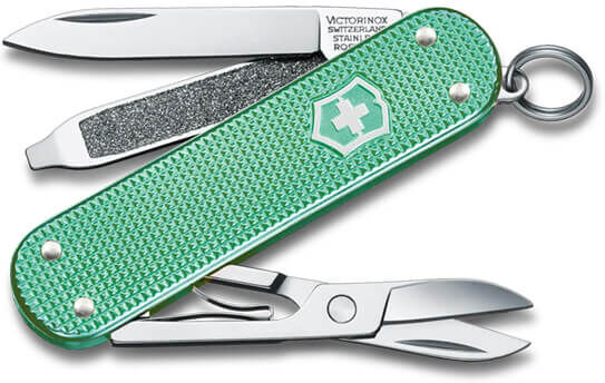 Victorinox Swiss Army Knife Classic SD Alox Minty Mint
