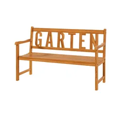Yorkshire Gartenbank  Agia ¦ holzfarben ¦ Maße (cm): B: 146 H: 91 T: 63.0