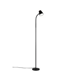 LED Stehlampe Standleuchte Leselampe schwarz flexibel H 145 cm
