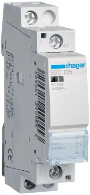 Hager Contacteur 25A 1P 230V ESC125 (ESC125)