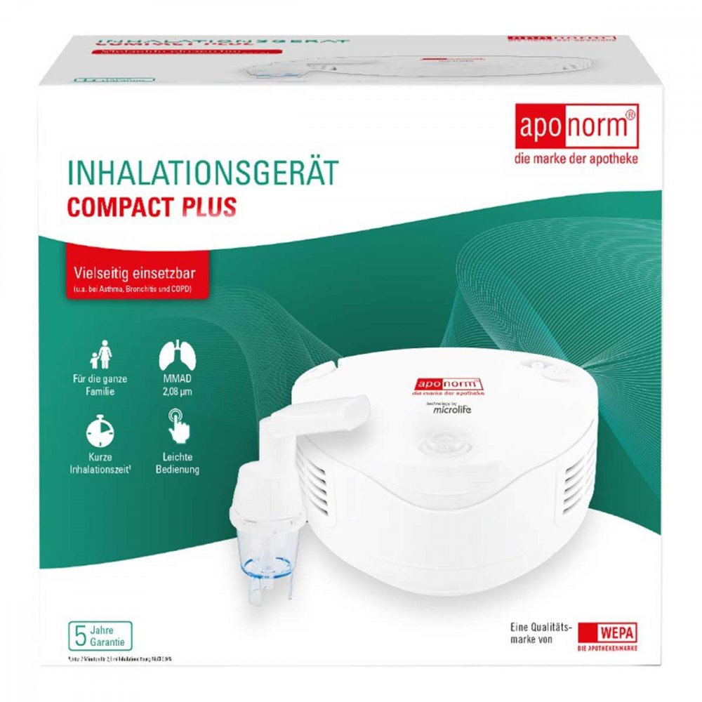 WEPA Apothekenbedarf GmbH & Co KG Aponorm Inhalator Compact Plus 17823266