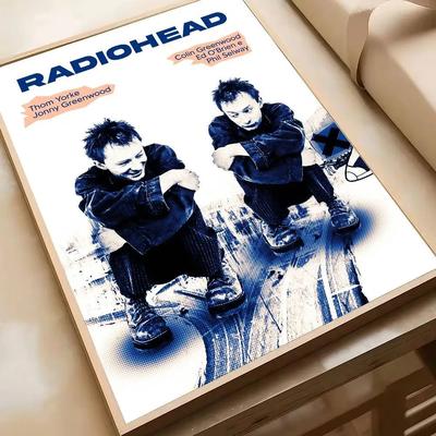 Uplift Essentials Radiohead Classic Vintage Rock Band Poster style 1 10 X 14 In