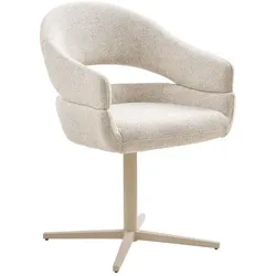 2er-Set Stuhl Dover Stoff Beige