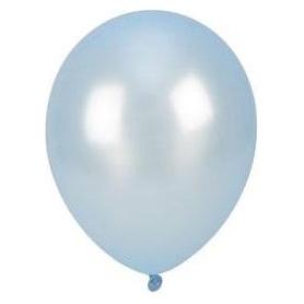 Arpex Metallisch blaue Luftballons 25cm 100 Stk (100x) (58220724)
