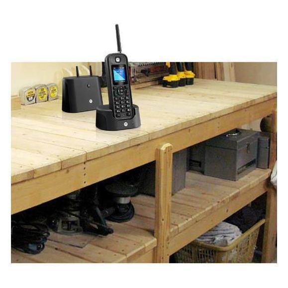 Motorola o201 Schnurloses Telefon (107O201NEGROF)