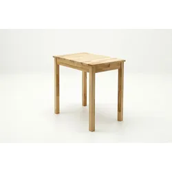 Vaja Möbel Massivholz Esszimmertisch Alfons 50 cm x 70 cm