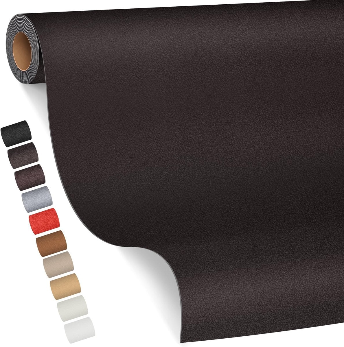 Omgoods Zelfklevende Faux Lederen Reparatieset Breedte: 80 cm, Lengte: 200 cm