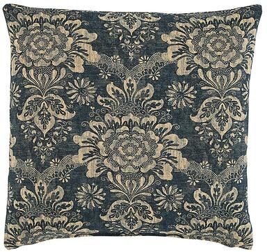 "Dominique Damask Pillow Cover - 20"" x 20"" - Ballard Designs"