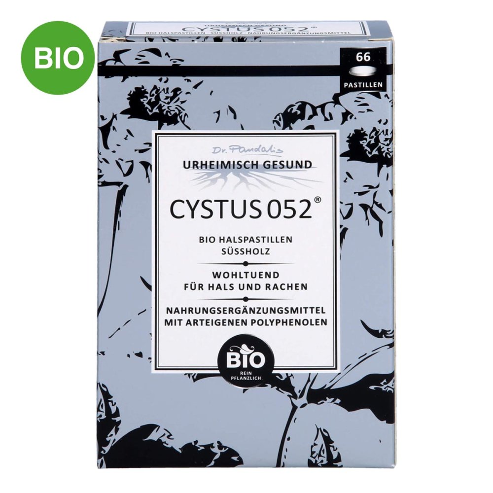 Dr. Pandalis Cystus 052 Bio Halspastillen Süssholz 14004881