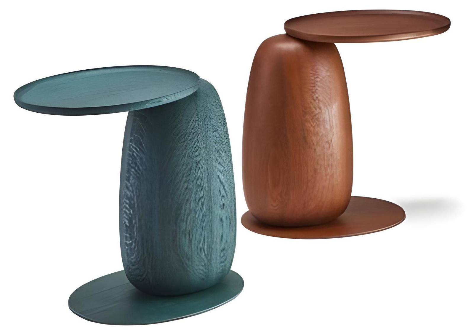 JVmoebel Set Salontafels Design Ovaal Luxe Bijzettafels