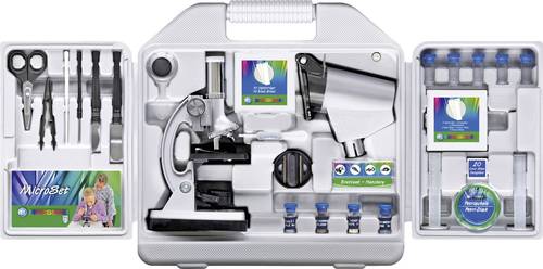 Bresser Optik 88-51000 Junior 300X - 1200X Kinder-Mikroskop Monokular 1200 x