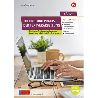Theorie und Praxis der Textverarbeitung. Ausgabe November 4/2025, Geheftet von , Westermann Berufliche Bildung, 978-3-14-152879-4