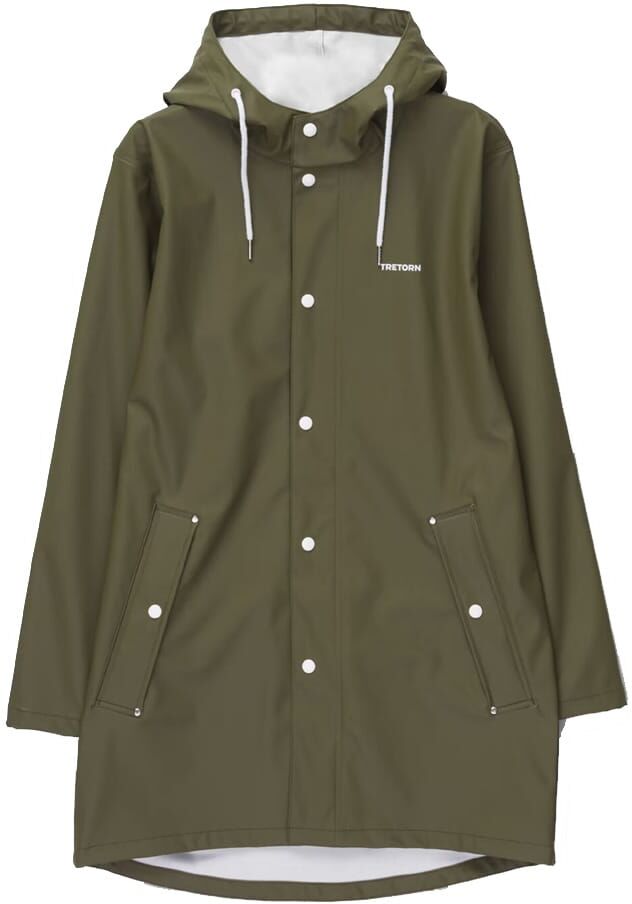Tretorn Wings Rainjacket sadetakki (unisex) - Field Green, XXS