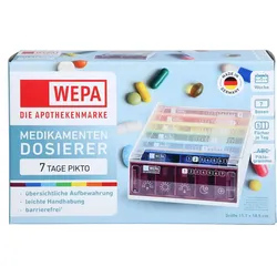 Wepa 7 Tage Wochenmagazin Regenbogen/Piktogramme 1 ST