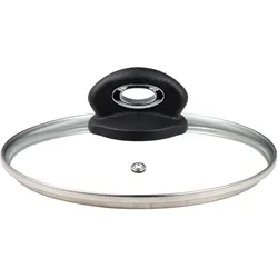 Glasdeckel ORION BLACK (D 20 cm) - D 20 cm
