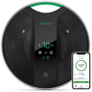 REVITIVE Reizstromgerät Medic Coach, EMS & TENS, 5 Programme, 2 Kanäle, App-fähig, 6 Elektroden-Pads