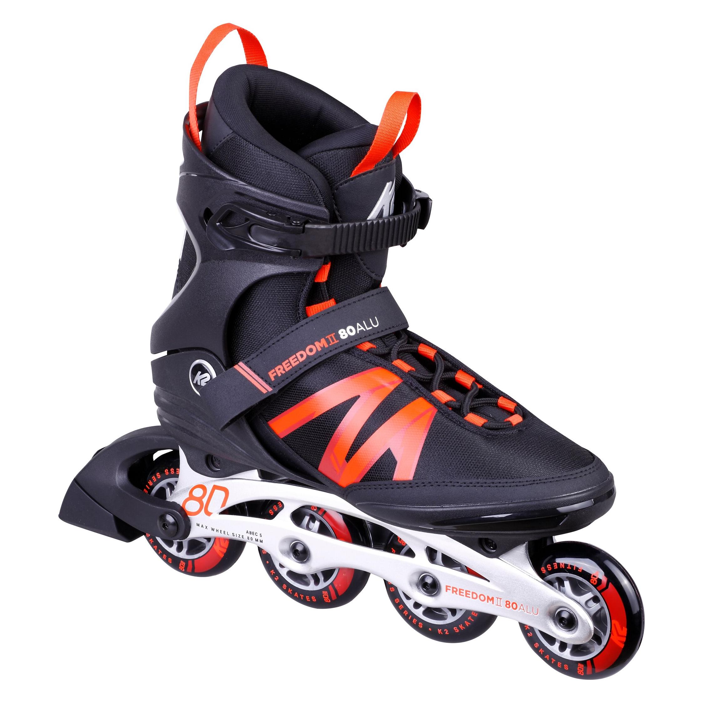 K2 Freedom II Alu Man Inlineskate (Grösse: 47.0 (US=12.5), design) (47) (33066238)
