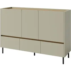 KOMMODE MURO 150/105/40cm mit 3 Schubladen 3 Türen Hellgrün
