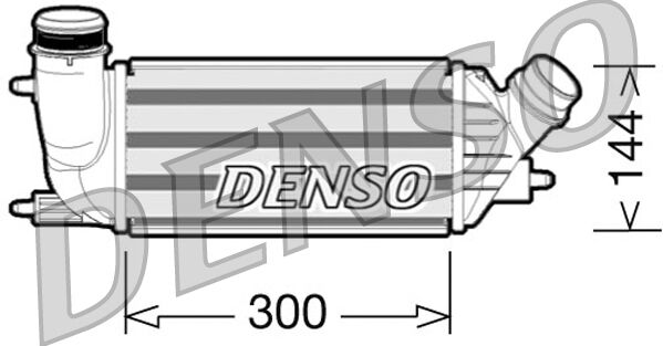 Denso Ladeluftkühler Dit07001 Für Citroën/peugeot Peugeot