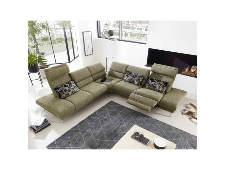 Akad'or San Fernando Sofa - Komfort-Funktion manuelle Armteilverstellung, manuelle Rückenteilverstellung, manuelle Kopfteilverstellung, manuelle Relaxfunktion, manuelle Sitztiefenverstellung Modern, Zeitlos