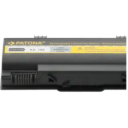 Patona 2105 (6 Zellen, 4400 mAh), Notebook Akku, Schwarz