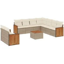 vidaXL, Gartenlounge, Fuchshofen (Mit Tisch)