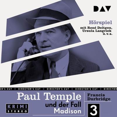 Paul Temple und der Fall Madison (Original-Radio-Fassungen) - Francis Durbridge, Audio, 9783742417848