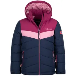 Trollkids Kinder Gryllefjord Isolationsjacke - 152 - navy/plum/mauve