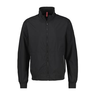 Blouson LERROS "Blouson leicht gefüttert in GROSSEN GRÖSSEN", Herren, Gr. 5XL, schwarz, 100% Polyester, Jacken Blouson, Herren Blouson in Übergröße, Wasser- und windabweisend, Atmungsaktiv